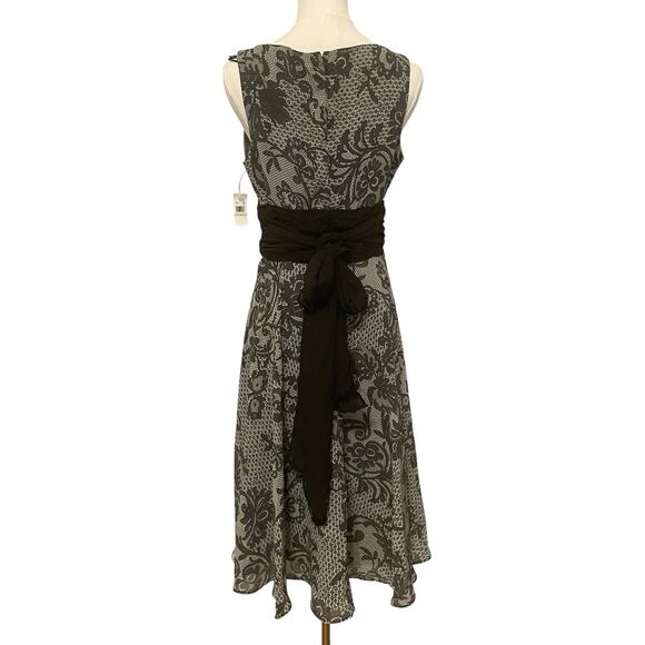 London Times Dress Size 8 Babydoll Empire Waist Fairy Whimsigoth Dark Romance - Picture 2 of 11